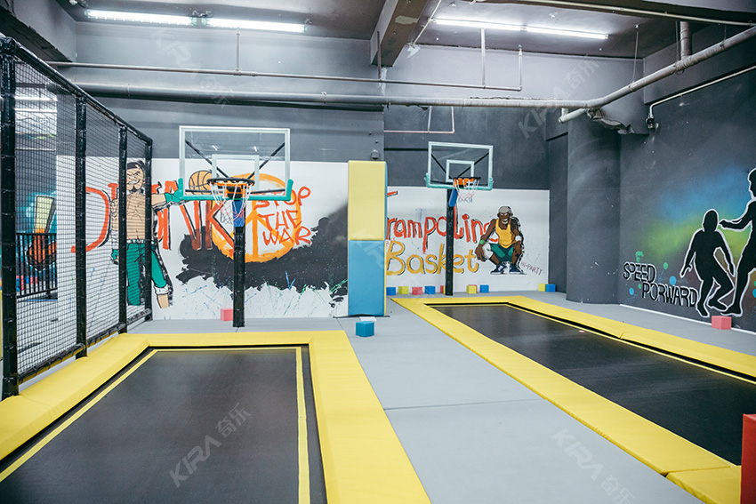 蹦床運動公園扣籃蹦床區(qū)
